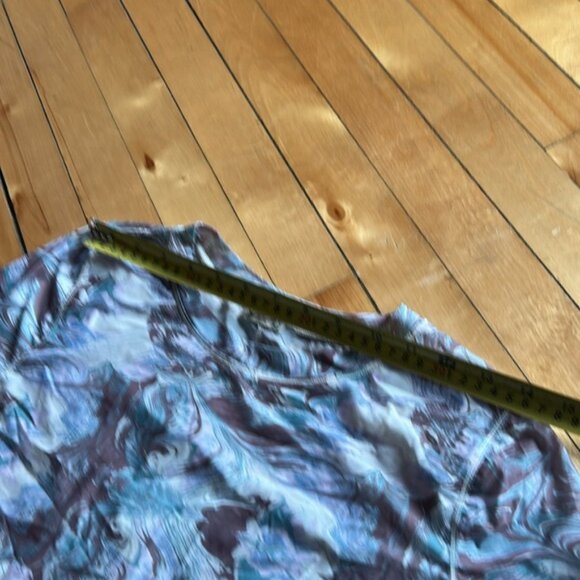 Free People Intimately Free Sz M Walk This Way Marble Sheer Top - Picture 7 of 8